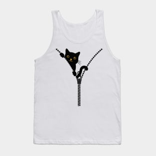 Funny Cat Tank Top